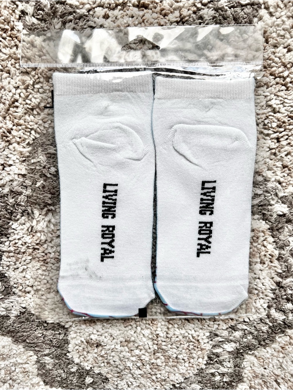 Rare! Living Royal Glitter Kitten Socks |Discontinued Cat Novelty Ankle Socks - Picture 3 of 6